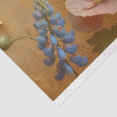 Decoupage tissuepapier Bloemen Humming Vogelontwer (Detail)