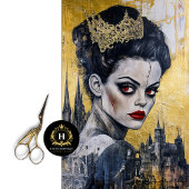 Decoupage Tissuepapier Bruid van Frankenstein