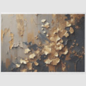 Decoupage tissuepapier Gingko laat flora fauna (Voorkant)