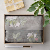 Decoupage tissuepapier gothic bloemontwerp (Geschenk)