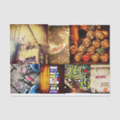 Decoupage tissuepapier, graffiti kunst tissuepapier (Voorkant)