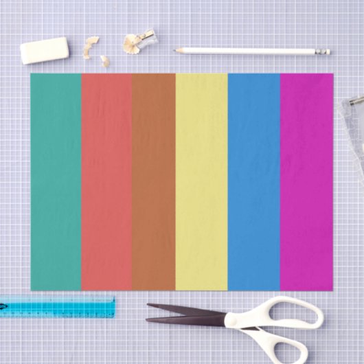 Decoupage Tissuepapier in meerdere effen kleuren (Craft)