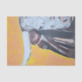 decoupage tissuepapier, lange hoorn tissuepapier (Voorkant)