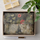 DECOUPAGE TISSUEPAPIER MET DE KLEINSTE BOSHEKS (Geschenk)