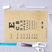 Decoupage Tissuepapier - Oogkaart Vergrijsd Oud (Craft)