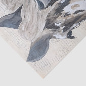 Decoupage tissuepapier, Paardenkop Tissuepapier (Detail)