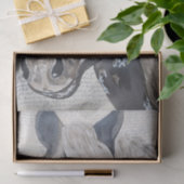 Decoupage tissuepapier, Paardenkop Tissuepapier (Geschenk)