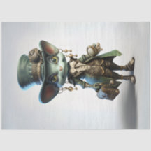 Decoupage tissuepapier Penelope Cricket