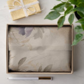 Decoupage tissuepapier Pioen Bloemen Vogel Ontwerp (Geschenk)
