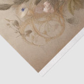 Decoupage tissuepapier Pioen Bloemen Vogel Ontwerp (Detail)