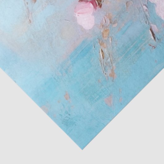 Decoupage tissuepapier - sierlijke bloemblaadjes c (Detail)