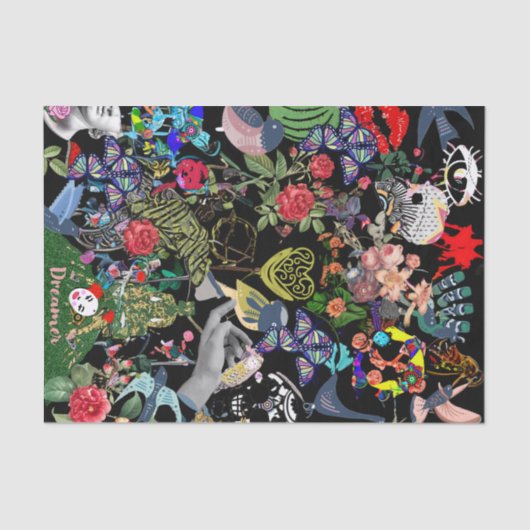 decoupage-tissuepapier van kopenhagen tissuepapier (Voorkant)