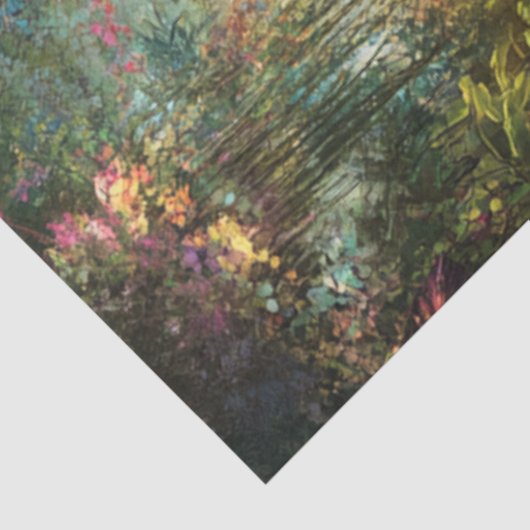 Decoupage Tropical Hawaii Rainforest Jungle  Tissuepapier (Detail)