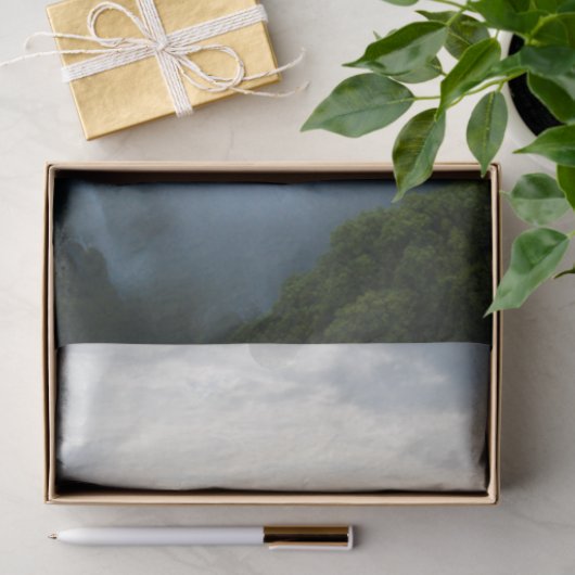Decoupage Tropische Misty Waterval Zuid-Amerika Tissuepapier (Geschenk)