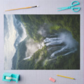 Decoupage Tropische Misty Waterval Zuid-Amerika Tissuepapier (Craft)