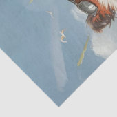 Decoupage Tropische Wasbeensurfers Tissuepapier (Detail)