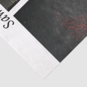 Decoupage Trots Brandweerlieden Amerikaanse Vlag Tissuepapier (Detail)