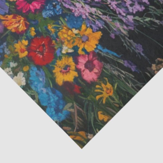 Decoupage  Truck Paar Bloem Boerderij Tissuepapier (Detail)