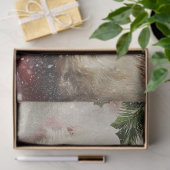 Decoupage Twinkeling Kerstman Santa  Tissuepapier (Geschenk)