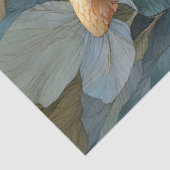 Decoupage Uil met bladeren Art Nouveau Tissuepapier (Detail)