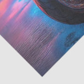 Decoupage Urban Custom Painted Motorcycle Tissuepapier (Detail)