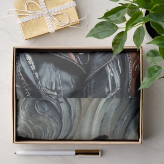 Decoupage Urban Zebra Rebel Art Tissuepapier (Geschenk)