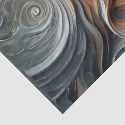 Decoupage Urban Zebra Rebel Art Tissuepapier (Detail)