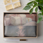 Decoupage  vakantie kerstboom schilderen tissuepapier (Geschenk)