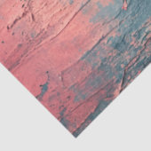 Decoupage Valentijn Achtergrond Roze Blauwgroen & Tissuepapier (Detail)