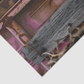 Decoupage Valentijn Highland Koe  Truck Tissuepapier (Detail)