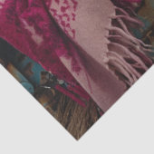 Decoupage Valentijn Highland Koe  Truck Tissuepapier (Detail)