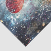 Decoupage Valentijn paar delen een kus Tissuepapier (Detail)