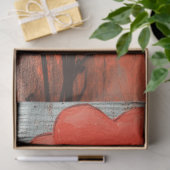 Decoupage Valentijn Textured Heart Art Tissuepapier (Geschenk)