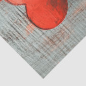 Decoupage Valentijn Textured Heart Art Tissuepapier (Detail)