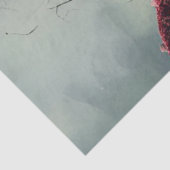 Decoupage Valentijn Vrouw in Liefde Dans Tissuepapier (Detail)