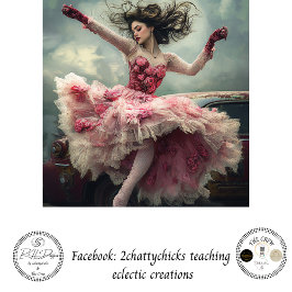 Decoupage Valentijn Vrouw in Liefde Dans Tissuepapier