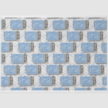 decoupage van blauwe sardineconserven