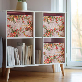 decoupage van bloemenpapier tissuepapier