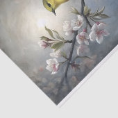 decoupage van de grote grasmus tissuepapier (Detail)