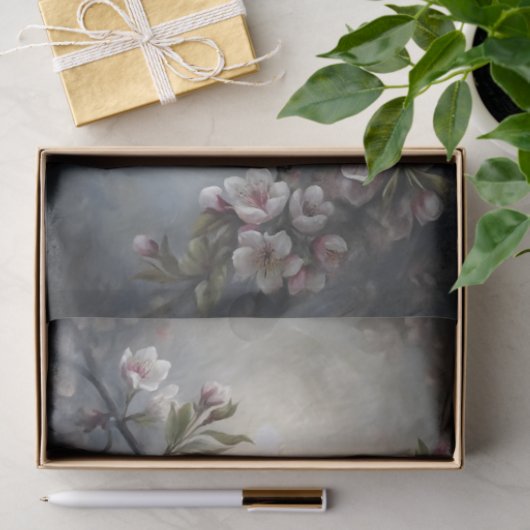 decoupage van de grote grasmus tissuepapier (Geschenk)