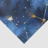 decoupage van de hemelconstellatie tissuepapier (Detail)