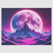 decoupage van de oceaanmaan tissuepapier (Voorkant)