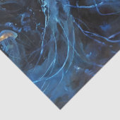 Decoupage van de olieartkwal tissuepapier (Detail)