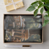 Decoupage van de paddenstoelenfee tissuepapier (Geschenk)