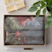 Decoupage van de paddenstoelenfee tissuepapier (Geschenk)