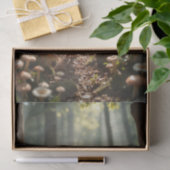 Decoupage van de paddenstoelenfee tissuepapier (Geschenk)