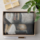 decoupage van de studie naar Antiek cartografie Tissuepapier (Geschenk)