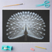 Decoupage van de witte staart tissuepapier (Craft)