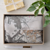 Decoupage van eierinkt tissuepapier (Geschenk)