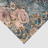 DECOUPAGE VAN EXOTISCHE ZEEMEERMINNEN TISSUEPAPIER (Detail)